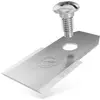 Image de NoName, Machine de jardinage : accessoires, Jeu de couteaux avec 9 couteaux de rechange et 9 vis automower (Tondeuse automatique, Pièce de rechange pour machine de jardinage)