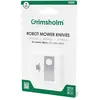 Image de Grimsholm, Machine de jardinage : accessoires, Jeu de lames Honda Miimo 9 pcs. (Tondeuse automatique, Lame de tondeuse + lame de rechange pour machine de jardinage)