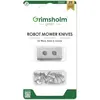 Image de Grimsholm, Machine de jardinage : accessoires, Couteau en acier inoxydable (Tondeuse automatique, Lame de tondeuse + lame de rechange pour machine de jardinage)