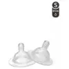 Image de Twistshake Tétines Anti-Colique Débit S 0 Mois et + x 2