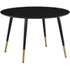Image de Table ronde en MDF et acier Dipp 115 cm