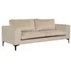 Image de Canapé 3 Places en Velours "Bolero" 215cm Beige