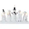 Image de Star Trading, Bougie à LED, Bonhomme de neige (5x)
