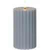 Image de Star Trading, Bougie à LED, LED Pillar Bougie Flamme Stripe (1x)