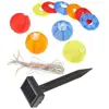 Image de Best season 477-14 guirlande lumineuse solaire boules multicolores extérieur lumière blanche froide 2,7 m 10 led