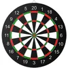 Image de Cible pour jeu de fléchettes double face avec 6 fléchettes pointe acier HobbyTech