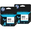 Image de HP, Cartouche d'impression, 302 Cartridges Kleur Duo Pack