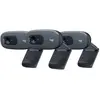 Image de Logitech C270 HD-Webcam Triple Pack, Webcam, Noir
