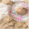 Image de Swim Essentials Bouée Pink Blossom Ø 55 cm