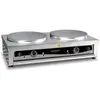 Image de Crêpière Professionnelle Double Electrique 2 x Ø 400 mm Combisteel