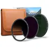 Image de Kase Wolverine 77mm Prof Kit (CPL + ND1000 + Soft GN) (77 mm, Filtre gris neutre), Filtre photo, Transparent