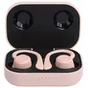 Image de Écouteurs Bluetooth intra-auriculaires sans fil avec boîtier de chargement Nuage rose