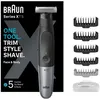 Image de Braun Series X XT5100 - Tondeuse - sans fil - noir / argent