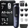 Image de Tondeuse multi-usage - BRAUN - MGK7540 - 120 min - Étanche - Noir