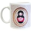 Image de Mug Poupée russe plumetis par Cbkreation