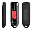 Image de Cle usb 2.0 transcend jetflash 590 - 16go noir rouge ts16gjf590k