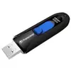 Image de Cle usb 3.0 transcend jetflash 790 - 64go noir bleu ts64gjf790k