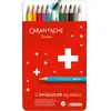 Image de Caran d'Ache, Écriture + dessin, Crayons de couleur (12x)