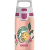 Image de Sigg gobelet Flora girls 0,5 litre en acier inoxydable rose saumon