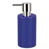 Image de Tube distributeur de savon gres - 16x7x7 cm - marine