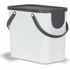 Image de Rotho Bacs de recyclage Albula, Poubelle, Blanc