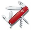 Image de Couteau Suisse multifonction Victorinox Spartan 91mm 13 fonctions - 1.3603.T - Acier inoxydable - Acrylique - Rouge translucide