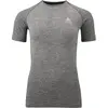 Image de Odlo, Femmes, T-shirt fonctionnel, T-shirt à col ras du cou s/s ESSENTIAL SEAMLESS (XS), Gris, XS