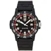 Image de Montre pour homme Luminox SEA Turtle Giant avec bracelet en plastique et cadran noir à quartz suisse XS.0335 100M noir