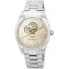 Image de Tissot T-Classic Gentleman Powermatic 80 Stainless Steel Open Heart Sunray Dial Automatic T127.407.11.081.00 T1274071108100 100M white