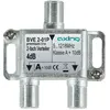 Image de Axing Distributeur double BVE 2-01P 51218 MHz design 01 (Télécommande originale), Récepteur TV : accessoires, Argent