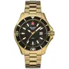 Image de Swiss Alpine Military, Montre, 7040.1117 Diver 45mm 10ATM, Or, (Horloge analogique, 45 mm)