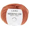 Image de Pelote de laine à tricoter MERINO 120 - Lang Yarns(...) - Orange (211)