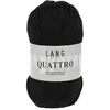 Image de Fil à tricoter 100% coton QUATTRO - Lang Yarns(...) - 04 Noir