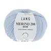 Image de Pelote de laine à tricoter pour layette MERINO 200 BEBE - Lang Yarns(...) - 320 Bleu