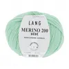 Image de Pelote de laine à tricoter pour layette MERINO 200 BEBE - Lang Yarns(...) - 358 Vert