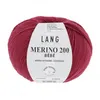Image de Pelote de laine à tricoter pour layette MERINO 200 BEBE - Lang Yarns(...) - 362 Rouge