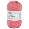 Image de Fil à tricoter 100% coton QUATTRO - Lang Yarns(...) - 28 Rose