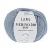 Image de Pelote de laine à tricoter pour layette MERINO 200 BEBE - Lang Yarns(...) - 333 Bleu