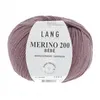 Image de Pelote de laine à tricoter pour layette MERINO 200 BEBE - Lang Yarns(...) - 448 Violet