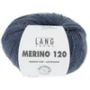 Image de Pelote de laine à tricoter MERINO 120 - Lang Yarns(...) - Bleu (234)