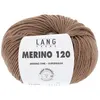 Image de Pelote de laine à tricoter MERINO 120 - Lang Yarns(...) - Marron (439)
