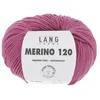 Image de Pelote de laine à tricoter MERINO 120 - Lang Yarns(...) - Rose (465)
