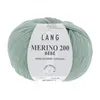 Image de Pelote de laine à tricoter pour layette MERINO 200 BEBE - Lang Yarns(...) - 392 Bleu