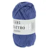 Image de Fil à tricoter 100% coton QUATTRO - Lang Yarns(...) - 6 Bleu