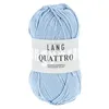 Image de Fil à tricoter 100% coton QUATTRO - Lang Yarns(...) - 121 Bleu
