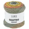 Image de Coton à tricoter et à crocheter QUATTRO DEGRADE - 100GR - Lang Yarns(...) - Multicolore 0003 (Nougat-Jaune-Vert olive)