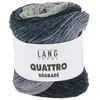 Image de Coton à tricoter et à crocheter QUATTRO DEGRADE - 100GR - Lang Yarns(...) - Multicolore 0004 (Marine-Lilas-Sauge)