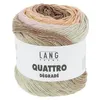 Image de Coton à tricoter et à crocheter QUATTRO DEGRADE - 100GR - Lang Yarns(...) - Multicolore 0005 (Rose-Moutarde-Brun)