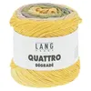 Image de Coton à tricoter et à crocheter QUATTRO DEGRADE - 100GR - Lang Yarns(...) - Multicolore 0007 (Jaune-Vert-Rose sombre)