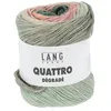 Image de Coton à tricoter et à crocheter QUATTRO DEGRADE - 100GR - Lang Yarns(...) - Multicolore 0008 (Menthe-Vert foncé-Abricot)